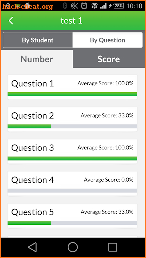 Quick Key - Mobile Grading App screenshot