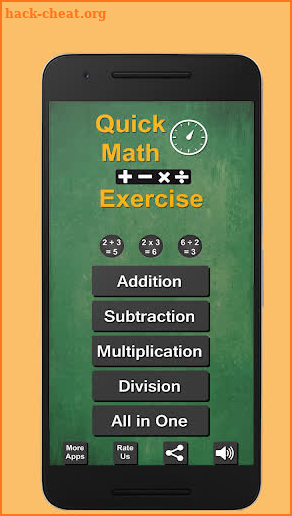 Quick Math Exercise for Kids screenshot