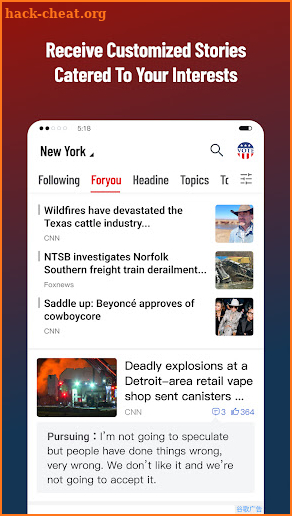 Quick News screenshot