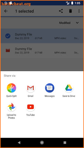 Quick Split - Video splitter for WhatsApp status screenshot