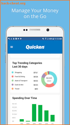 Quicken screenshot