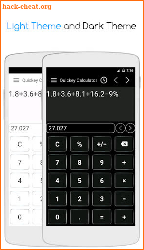 Quickey Calculator - Free app screenshot