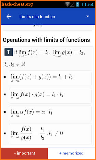 QuickMath Advanced screenshot