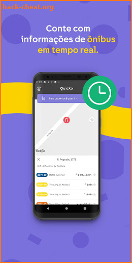 Quicko: Como chegar, trajetos e horário de ônibus screenshot