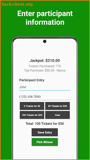 QuickTix: Raffle & 50/50 screenshot