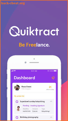 Quiktract - Contracts and Gene screenshot