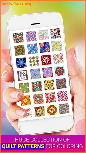 Quilting Number Coloring screenshot