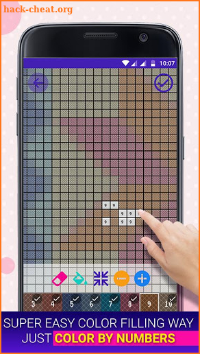 Quilting Number Coloring screenshot