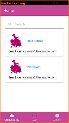 Quinceanera Expo Vendor screenshot