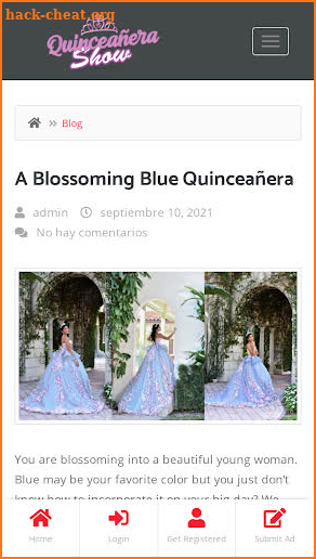 Quinceanera Show screenshot