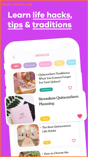 Quincy - Quinceanera Planning With Checklist screenshot