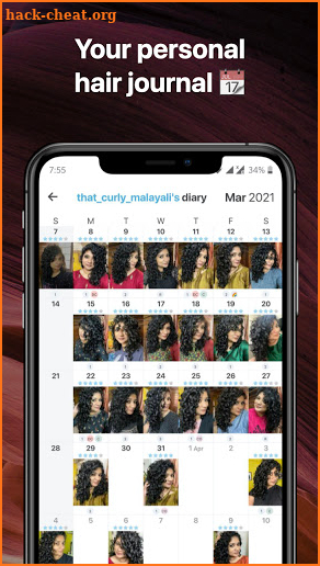 Quinn - Social Hair App | Journal, Reviews, DIY screenshot