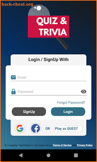 Quiz and Trivia screenshot