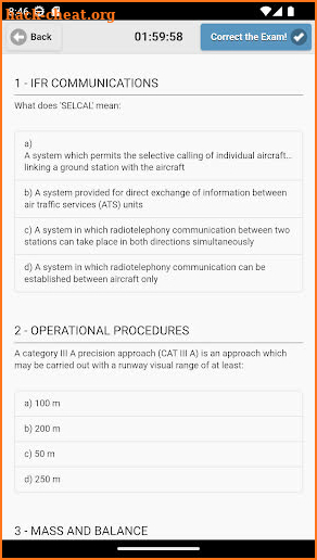 Quiz ATPL English screenshot