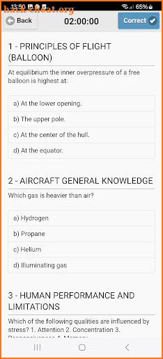 Quiz BPL HotAir English screenshot