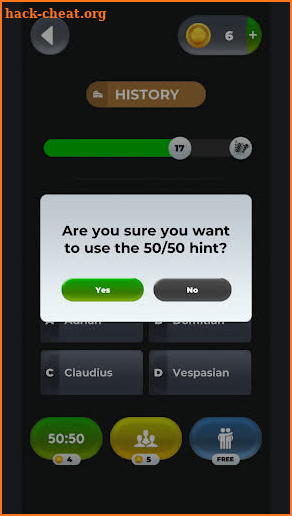 Quiz Challenge. Trivia puzzle screenshot