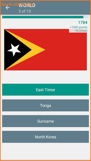 Quiz: Flags and Maps screenshot