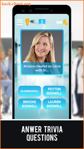 Quiz for Grey’s Anatomy - TV Series Fan Trivia screenshot