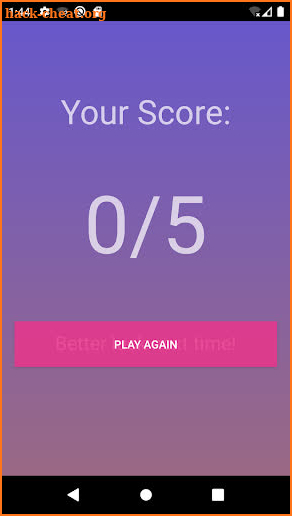 Quiz Game screenshot