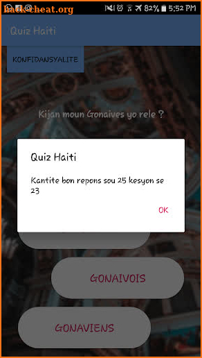 Quiz Haiti screenshot