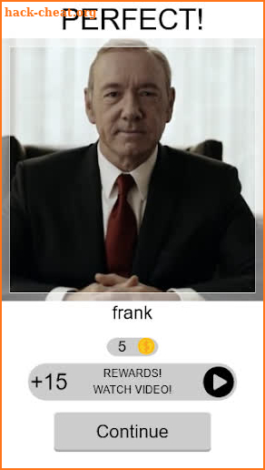 Quiz House of Cards screenshot