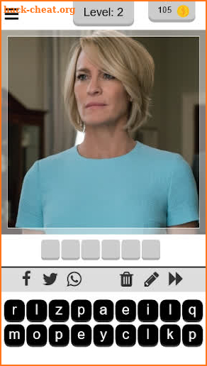 Quiz House of Cards screenshot