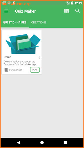 Quiz Maker (Create Quiz, Questionnaire & Test) screenshot
