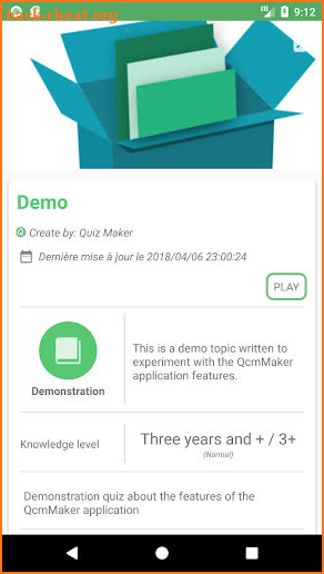 Quiz Maker (Create Quiz, Questionnaire & Test) screenshot