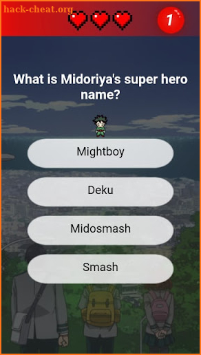 Quiz My Hero screenshot