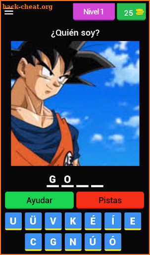 Quiz personajes Dragon Ball screenshot