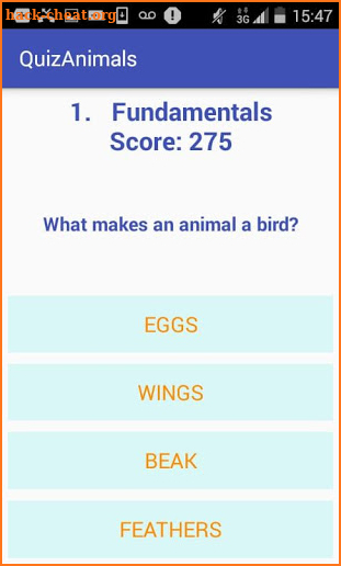 QuizAnimals screenshot