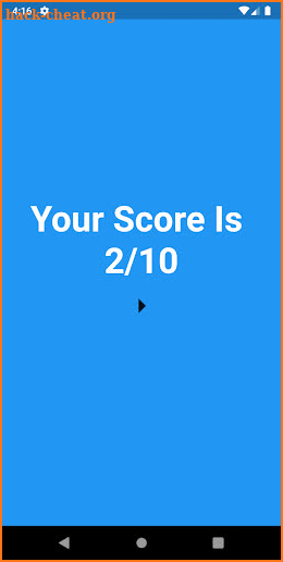 QuizApp screenshot