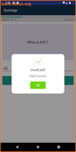 QuizMath screenshot