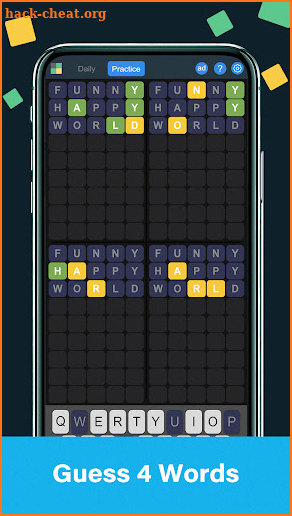 Quordle - Daily and Practice screenshot