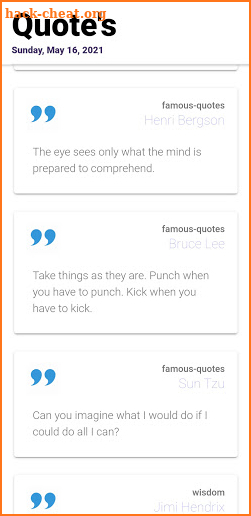 Quote-AM screenshot