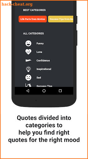 Quotely Pro: Quotes in your Pocket screenshot