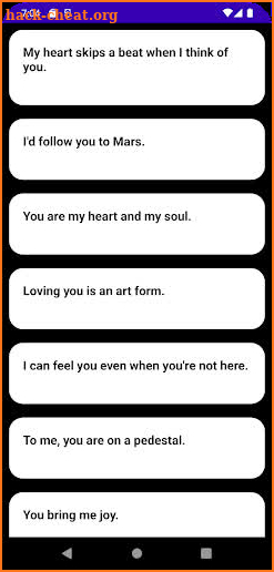 QuotesApp screenshot