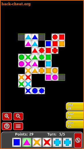 Quvirqle: tiles matching game screenshot