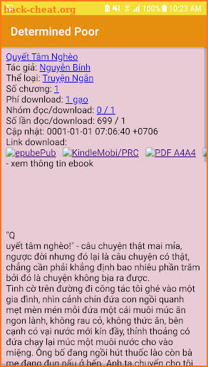 Quyet tam ngheo screenshot