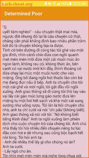 Quyet tam ngheo screenshot