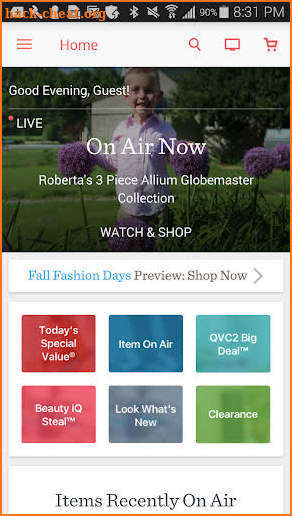 QVC Mobile Shopping (US) screenshot