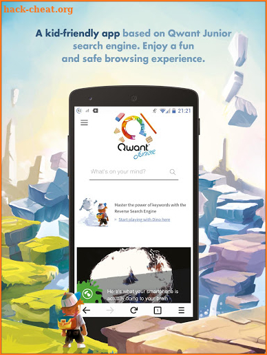 Qwant Junior screenshot