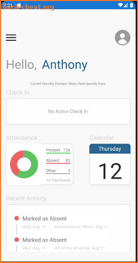 Qwickly Attendance screenshot