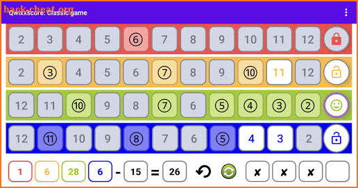 QwixxScore screenshot