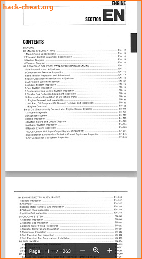 R32 GTR Service Manual screenshot