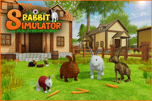 Rabbit Forest Bunny Sim Games screenshot