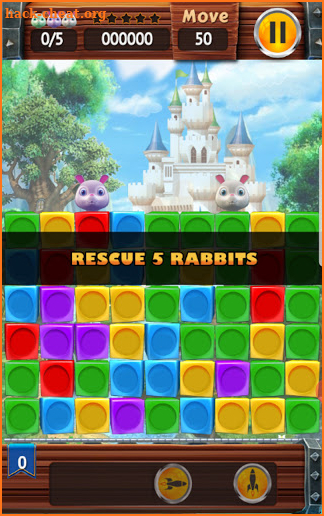 Rabbit Hero Rescue - Block Puzzle screenshot