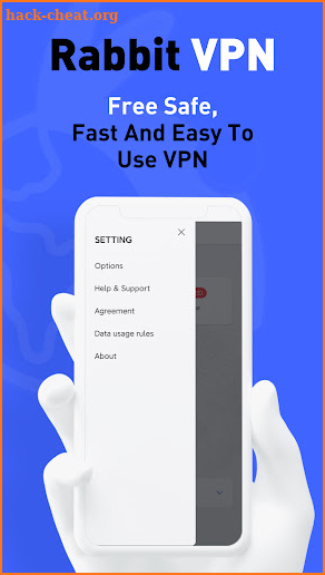 RabbitVPN Secure VPN Proxy screenshot