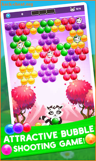 Raccoon Rescue: Bubble Shooter Saga screenshot