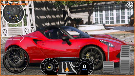 Race Car Games: Alfa Romeo 4C screenshot